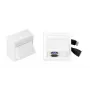 Vivolink WI221261 HDMI + USB A pistorasiapäällinen valkoinen 2 moduulia
