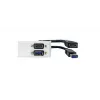 Vivolink WI221261 HDMI + USB A pistorasiapäällinen valkoinen 2 moduulia