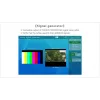 Ernitec 0070-24107-TESTER CCTV-testimonitori, 17,8 cm (7 tuumaa), kosketusnäyttö, 4K, rannehihna, harmaa/punainen