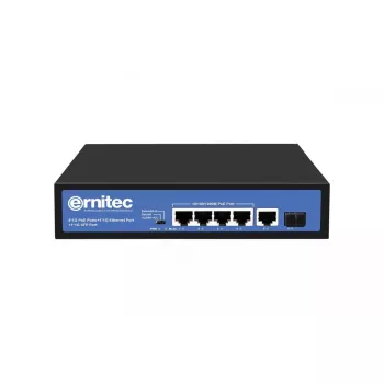Verkkokytkin Ernitec ELECTRA-U04-1GB-60W 4 porttia 1 GB 60 W