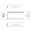 PoE-sovitin Ernitec ELECTRA-POE-10GB-90W 10Gbit/s 90W