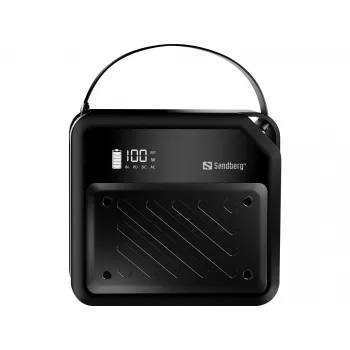 Kannettava DC-virtalähde SANDBERG Sandberg DC Power Station 72000 — LMFP 72 000 mAh, DC- ja USB-C-tulo, musta