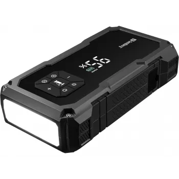 Kannettava käynnistysapu ja rengaspumppu SANDBERG Sandberg Car Jumpstarter TirePump 10000 — 800 A käynnistysvirta, 2 A lähtö, 5 V USB
