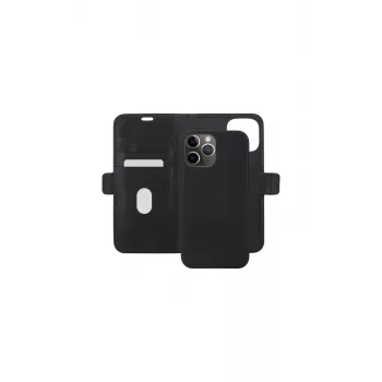 Lompakkokotelo dbramante1928 Lynge iPhone 13 Pro Max musta 3 korttipaikkaa