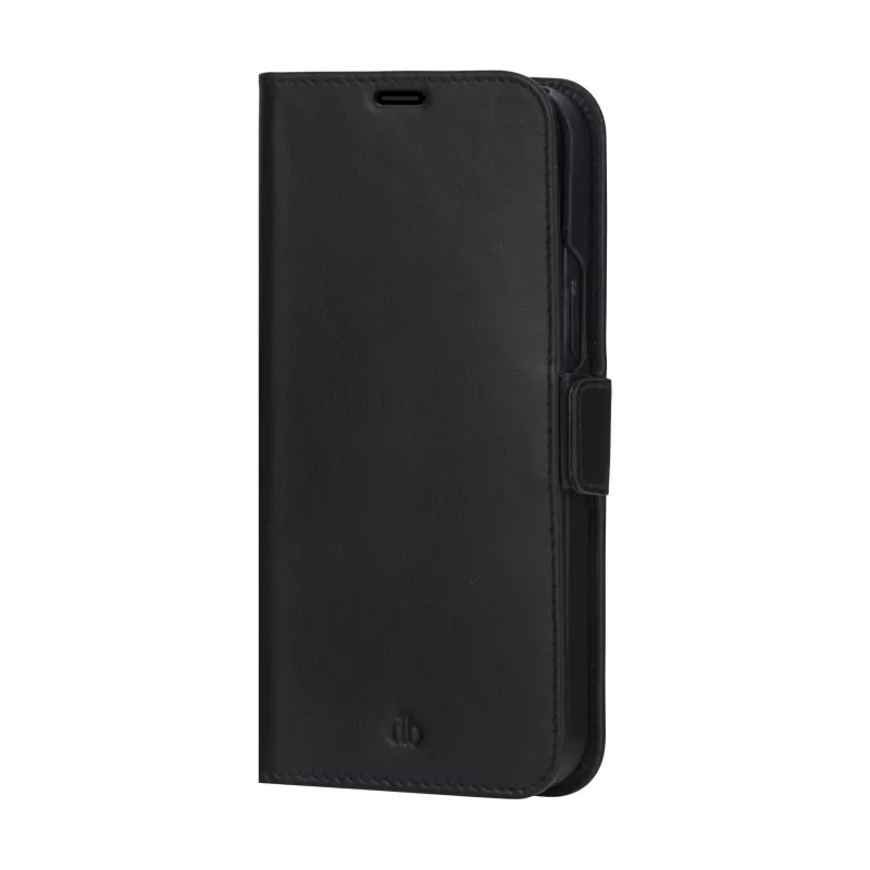 Lompakkokotelo dbramante1928 Lynge iPhone 13 Pro Max musta 3 korttipaikkaa