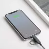 USB 2.0 -datakaapeli native union BELT-ULC-ZEB-NP, 2 m, USB-A–USB-C / Micro-USB B / Lightning, musta, valkoinen