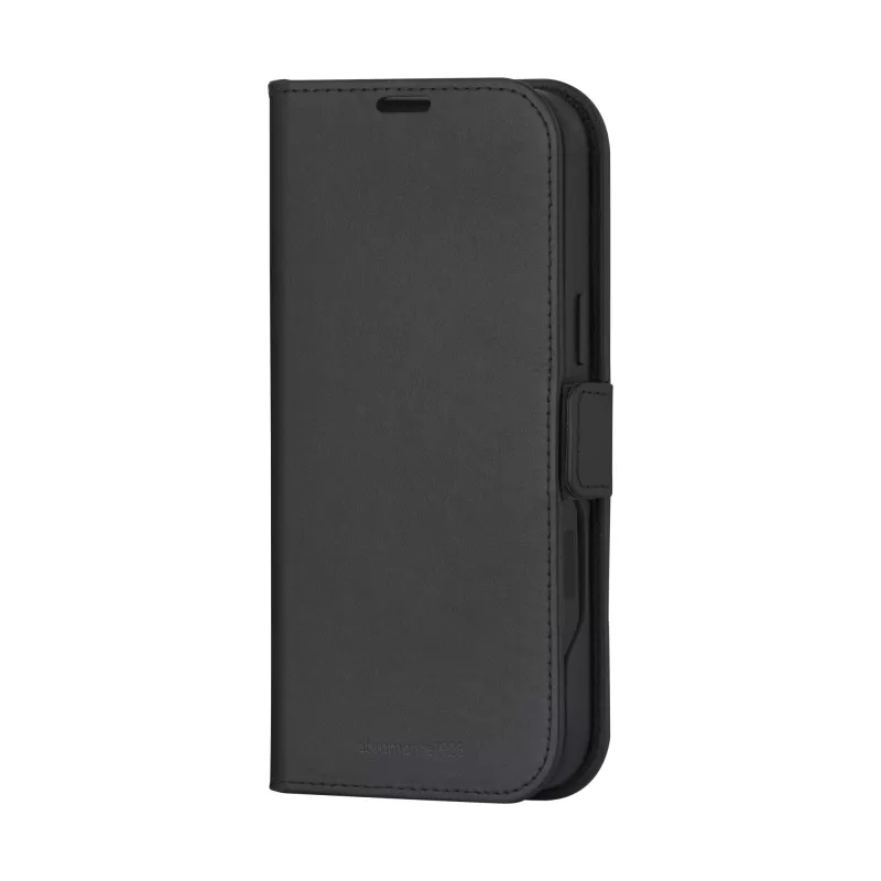 Foliosuojakotelo dbramante1928 Lynge MagSafe iPhone 16 musta, 3 korttipaikkaa