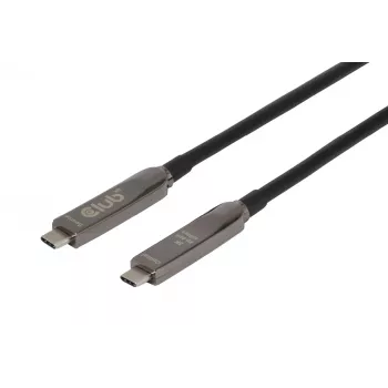 CLUB3D 15M Full-Feature USB-C®-kaapeli / 49,21ft 8K60Hz 10Gbps 60W