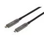 CLUB3D 15M Full-Feature USB-C®-kaapeli / 49,21ft 8K60Hz 10Gbps 60W