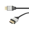 j5create JDC52 Ultra HD 4K HDMI™ -kaapeli, musta ja harmaa, 2 m