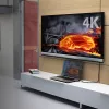 j5create JDC52 Ultra HD 4K HDMI™ -kaapeli, musta ja harmaa, 2 m