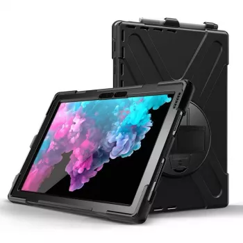 Cover eSTUFF AUSTIN Defender Case Microsoft Surface Pro 7+/7/6/5/4 musta