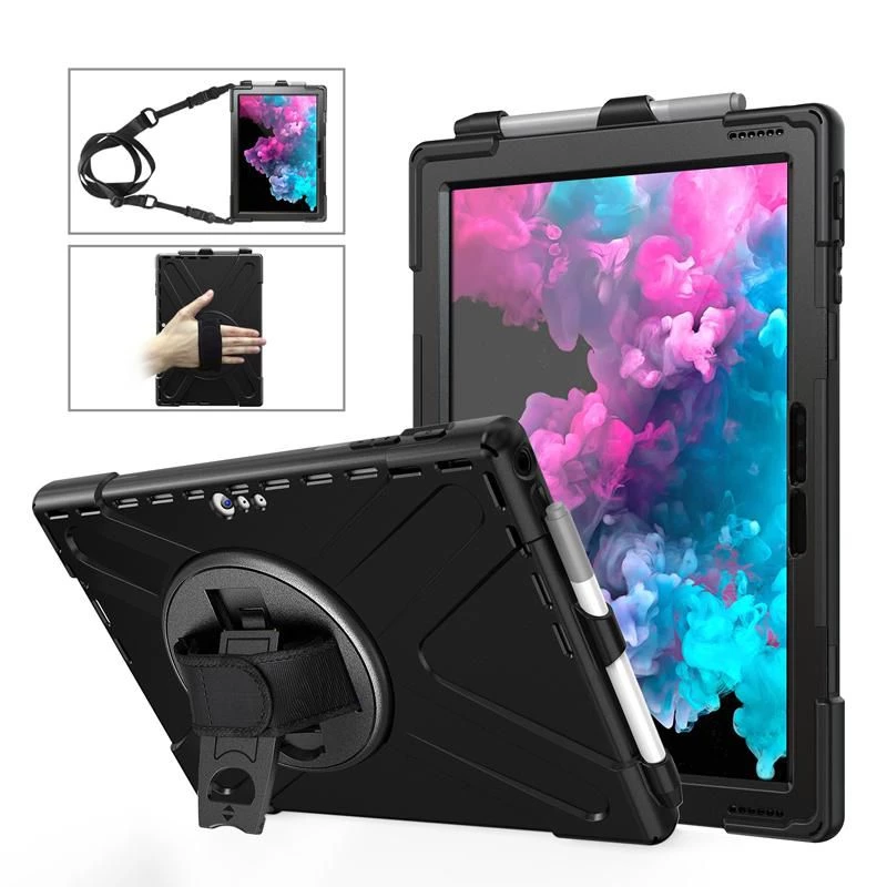 Cover eSTUFF AUSTIN Defender Case Microsoft Surface Pro 7+/7/6/5/4 musta