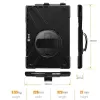 Cover eSTUFF AUSTIN Defender Case Microsoft Surface Pro 7+/7/6/5/4 musta