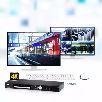 ATEN 4-porttinen USB HDMI Multi-View KVMP -kytkin
