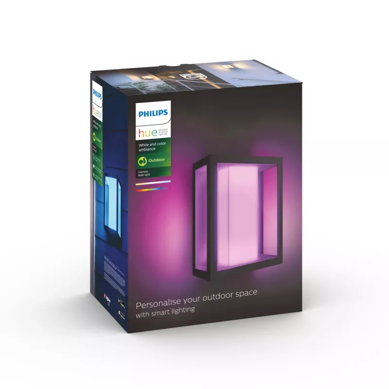 Philips Hue White and colour ambience Impress Outdoor -seinävalaisin