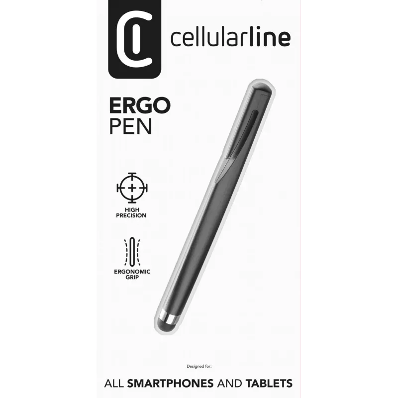 Cellularline Ergo Pen - universaali kosketusnäyttökynä ergonomisella otteella
