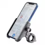 Passiivinen teline Cellularline Rider Steel Universal matkapuhelimelle musta