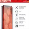 Displex Smart Glass (9H) Apple iPhone 13/13 Pro/14/16e/17e, asennustarra, särkymätön
