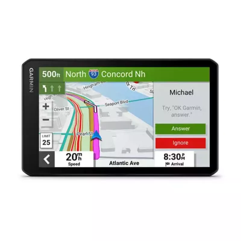Garmin DriveCam 76 EU 6,95" (17,6 cm) GPS/Galileo-navigaattori sisäänrakennetulla ajokameralla, 1080p, 140°, Wi-Fi