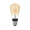 Älylamppu Philips ST64 Edison E27 Bluetooth/Zigbee, 7 W, läpinäkyvä, 60×135 mm