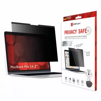 Displex PRIVACY SAFE magneettinen 2-suuntainen katselusuodatin MacBook Pro 14,2