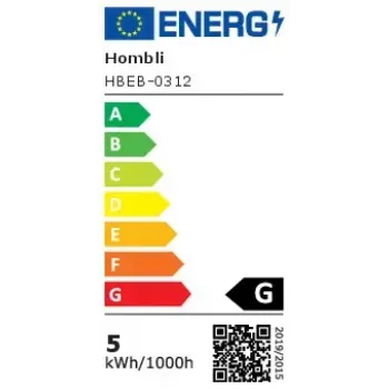 Hombli HBEB-0312 älyvalo älylamppu Wi-Fi 5,5 W