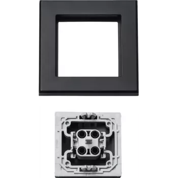 Homematic IP 156171A0 sähkökytkimen kansi, harmaa, 86×86×16 mm