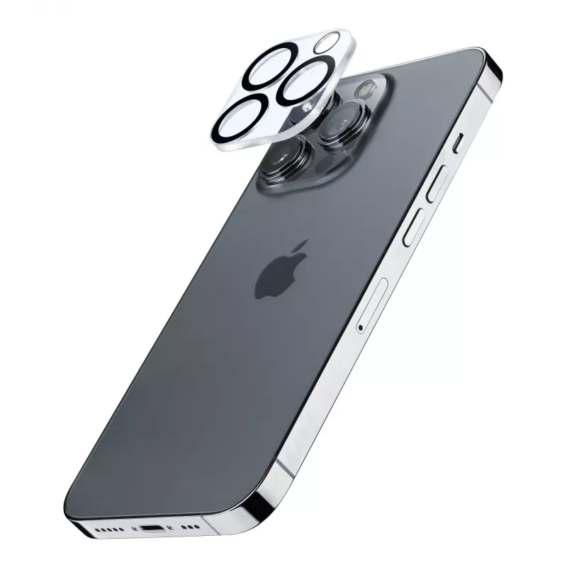 Cellularline-kameralinssi - iPhone 15 Pro / 15 Pro Max kameran suojus