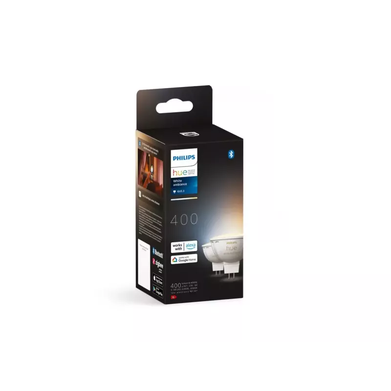 Philips Hue White Ambience MR16 älykäs valopiste, GU53, 5,1 W, Bluetooth/Zigbee
