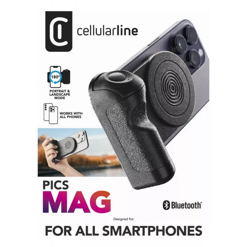 Cellularline Pics Mag Bluetooth-magneettiteline älypuhelinkuvaukseen