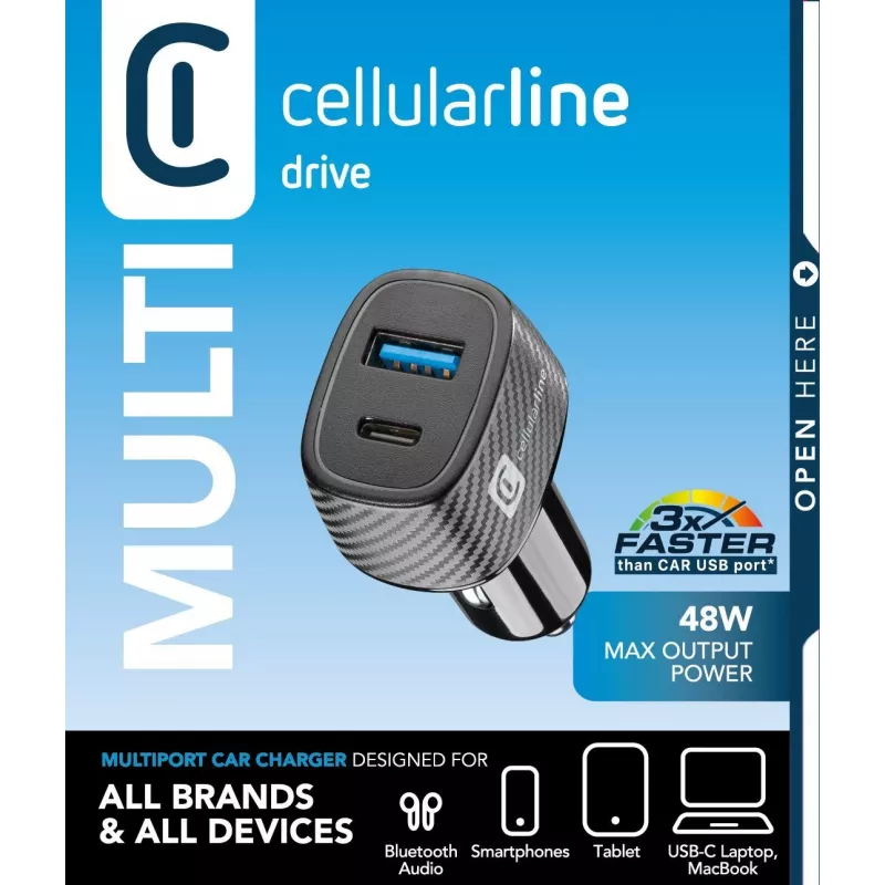 Cellularline Multipower Ultra -autolaturi yleinen pikalaturi