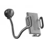 Sourcing Cellularline Hug Flexi XL yleinen imukuppipassiiviteline matkapuhelimille, musta/harmaa