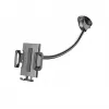 Sourcing Cellularline Hug Flexi XL yleinen imukuppipassiiviteline matkapuhelimille, musta/harmaa