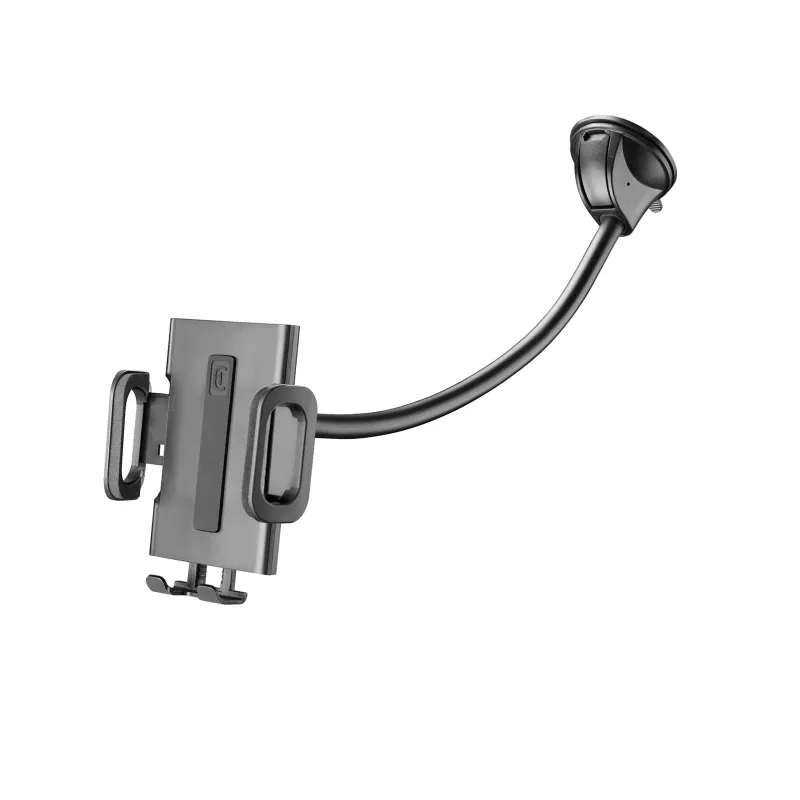 Sourcing Cellularline Hug Flexi XL yleinen imukuppipassiiviteline matkapuhelimille, musta/harmaa