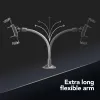 Sourcing Cellularline Hug Flexi XL yleinen imukuppipassiiviteline matkapuhelimille, musta/harmaa