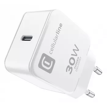 Sourcing The One Power Delivery 30W -virtalähde — USB-C 1 portti, 110–240V, valkoinen