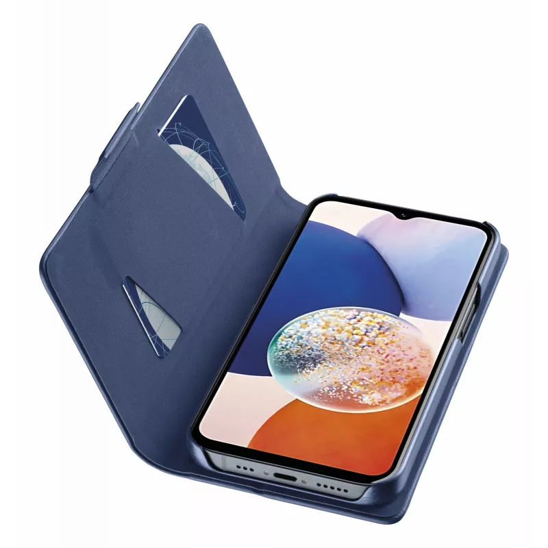 Cellularline Book - Galaxy A15 -suojus magneettisella turvasulkimella