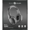 Music Sound Basic Bluetooth on-ear-headset kaukosäätimellä ja mikrofonilla