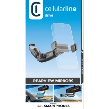Cellularline Spin Mirror -autoteline musta passiiviteline