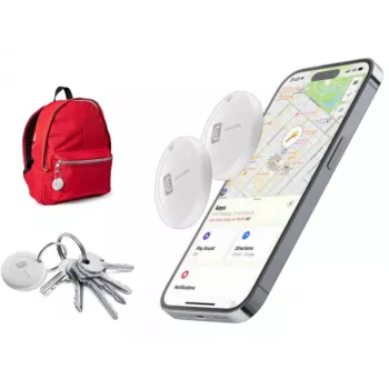 Cellularline Tracy - iOS:lle kehitetty 2 kpl:n sarja - pysy perillä tavaroistasi Apple 
