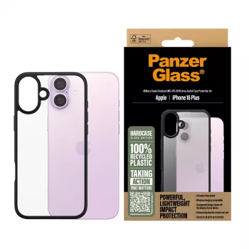 Kotelo PanzerGlass HardCase musta iPhone '24 6,7