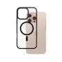 PanzerGlass ® HardCase läpinäkyvä mustalla MagSafe & kehyksellä iPhone 16 Pro Max