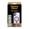 PanzerGlass ® HardCase läpinäkyvä mustalla MagSafe & kehyksellä iPhone 16 Plus