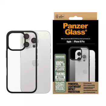 Kotelo PanzerGlass HardCase läpinäkyvä valkoisella MagSafe iPhone 16 Plus