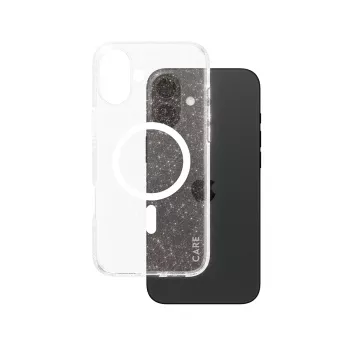 PanzerGlass CARE™ by ® Urban Combat -kotelo Star Lit valkoisella MagSafe iPhone 16 Plus