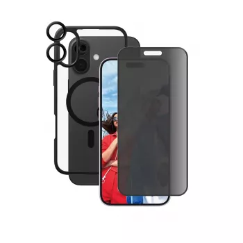 PanzerGlass ® | CARE by ® Flagship 3-in-1 tietosuojapaketti iPhone 16 Plus