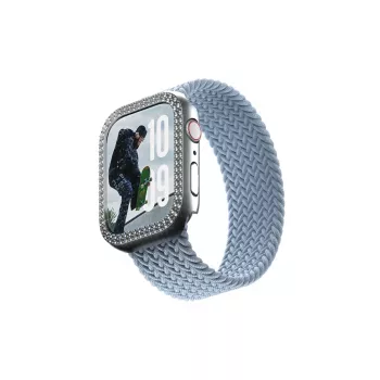 PanzerGlass SAFE. by ® Bling Bumper hopea Apple Watch Series 10 46mm läpinäkyvä