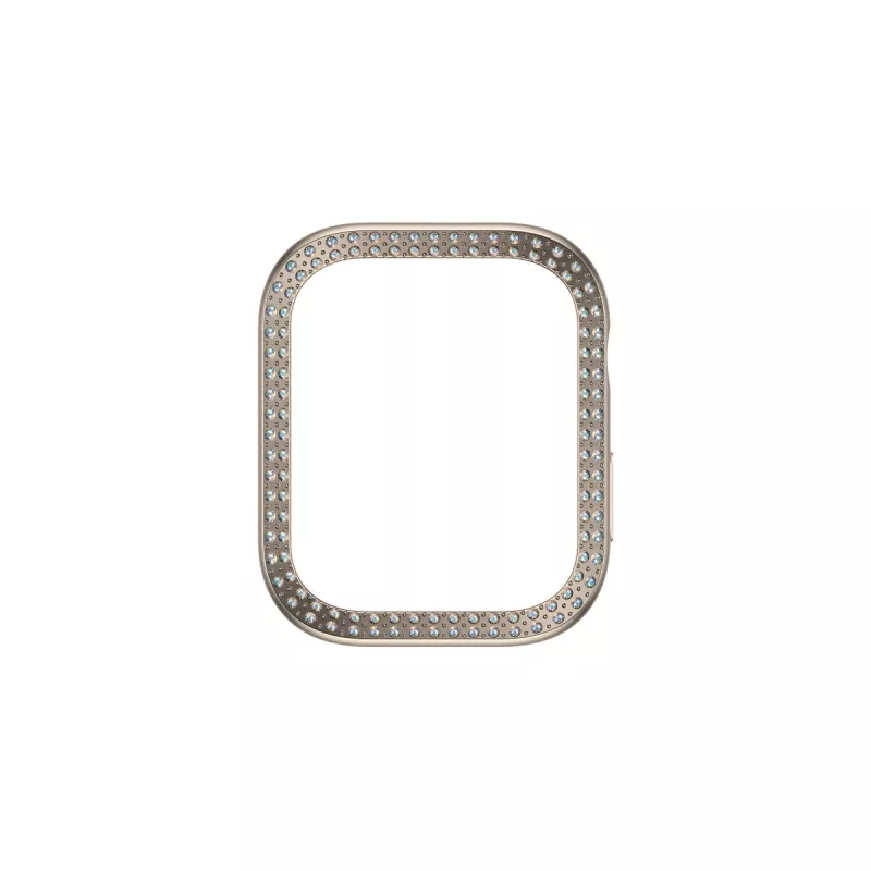 PanzerGlass SAFE. by ® Bling Bumper kulta Apple Watch Series 10 42mm läpinäkyvä