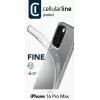 Suojakotelo Cellularline FINECIPH16PRMT iPhone 16 Pro Max läpinäkyvä